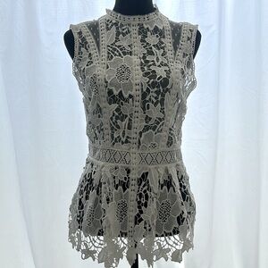 Beautiful white lace blouse